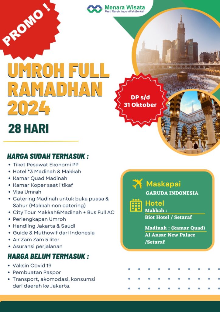 promo umroh ramadhan 2024 visual guide