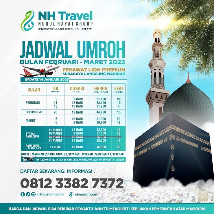 travel umroh terpercaya di surabaya visual guide