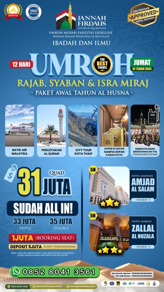 umroh april 2026 visual guide