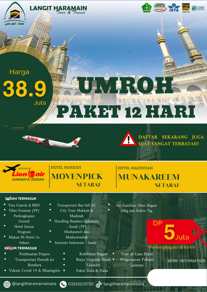 umroh atau haji dulu example