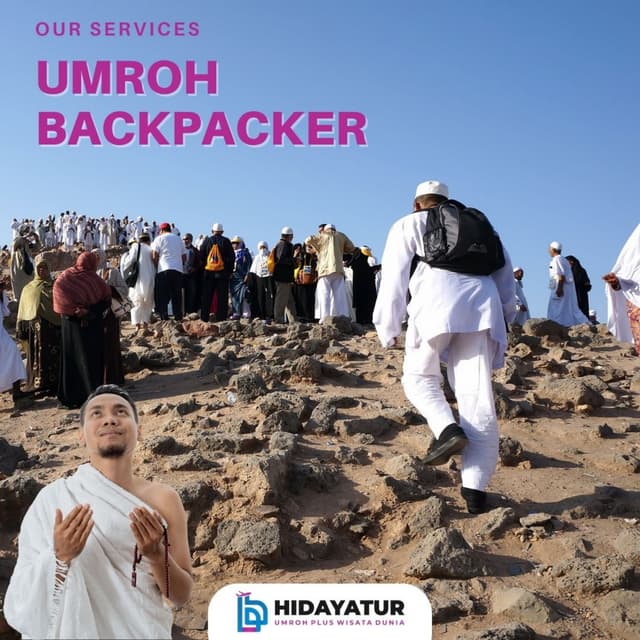 umroh backpacker example