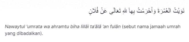 umroh badal itu apa example