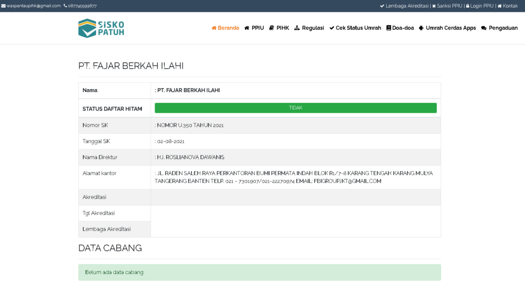 umroh cirebon example