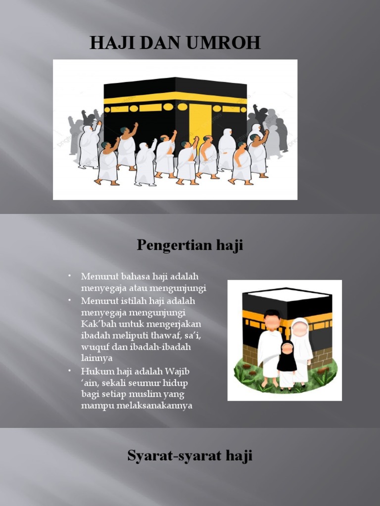 umroh dan haji berapa hari illustration