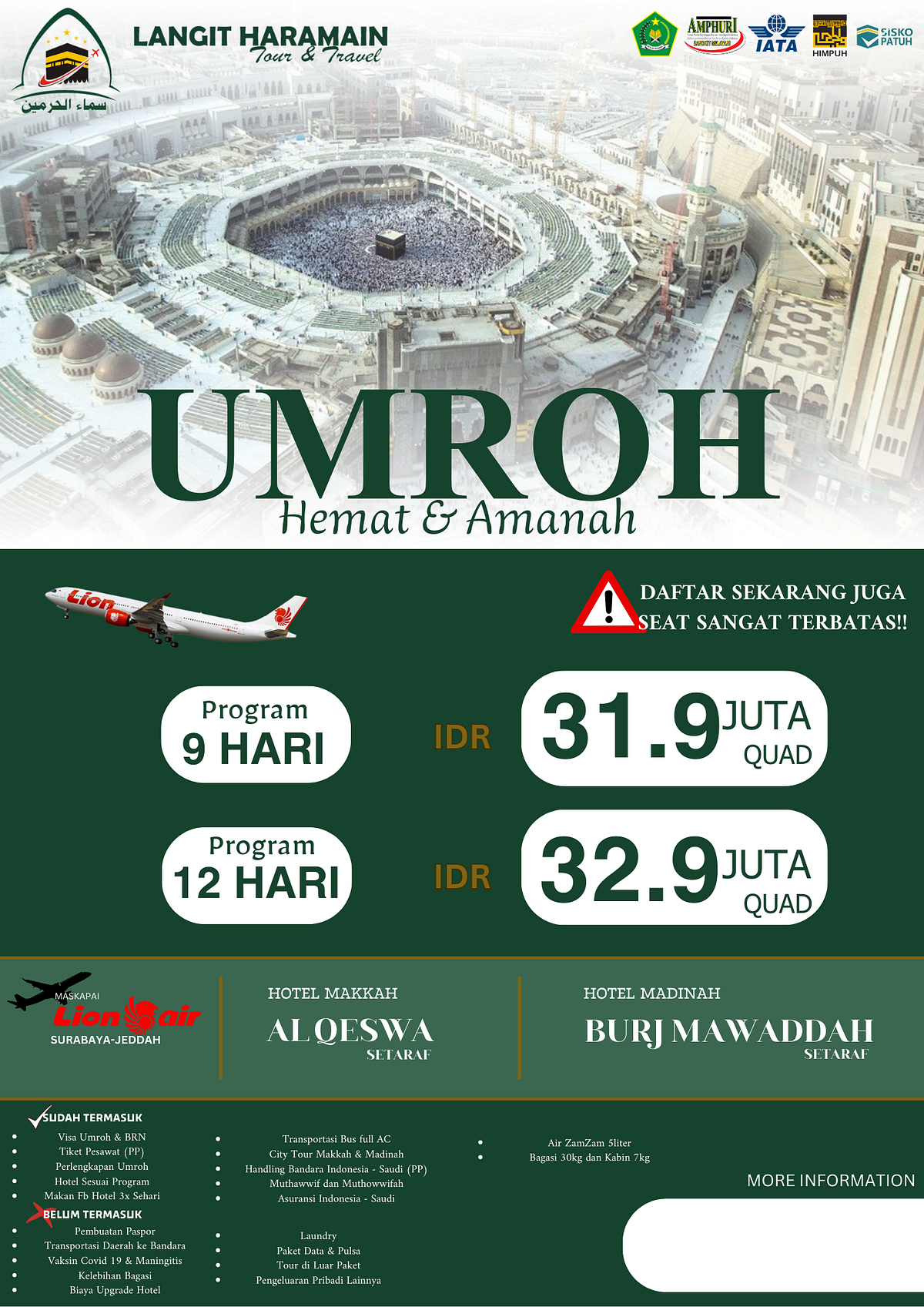 umroh dulu atau haji dulu illustration