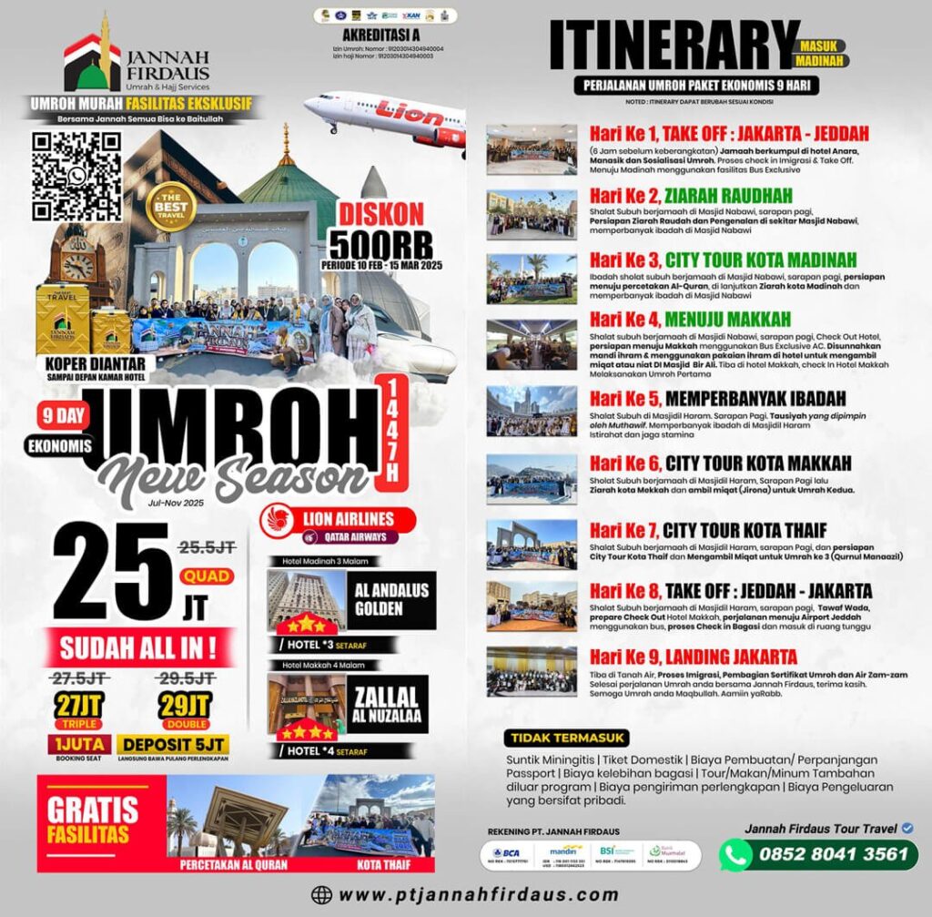 umroh ekonomis example