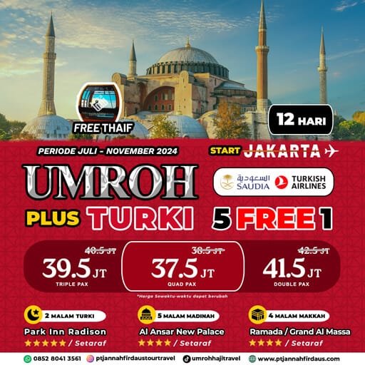 umroh plus turki example